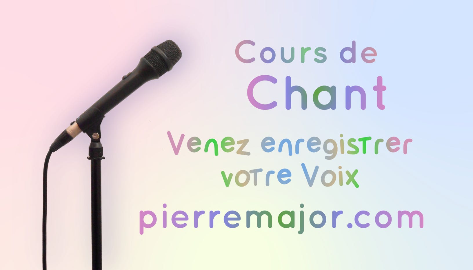 Venez developper et enregistrer votre voix